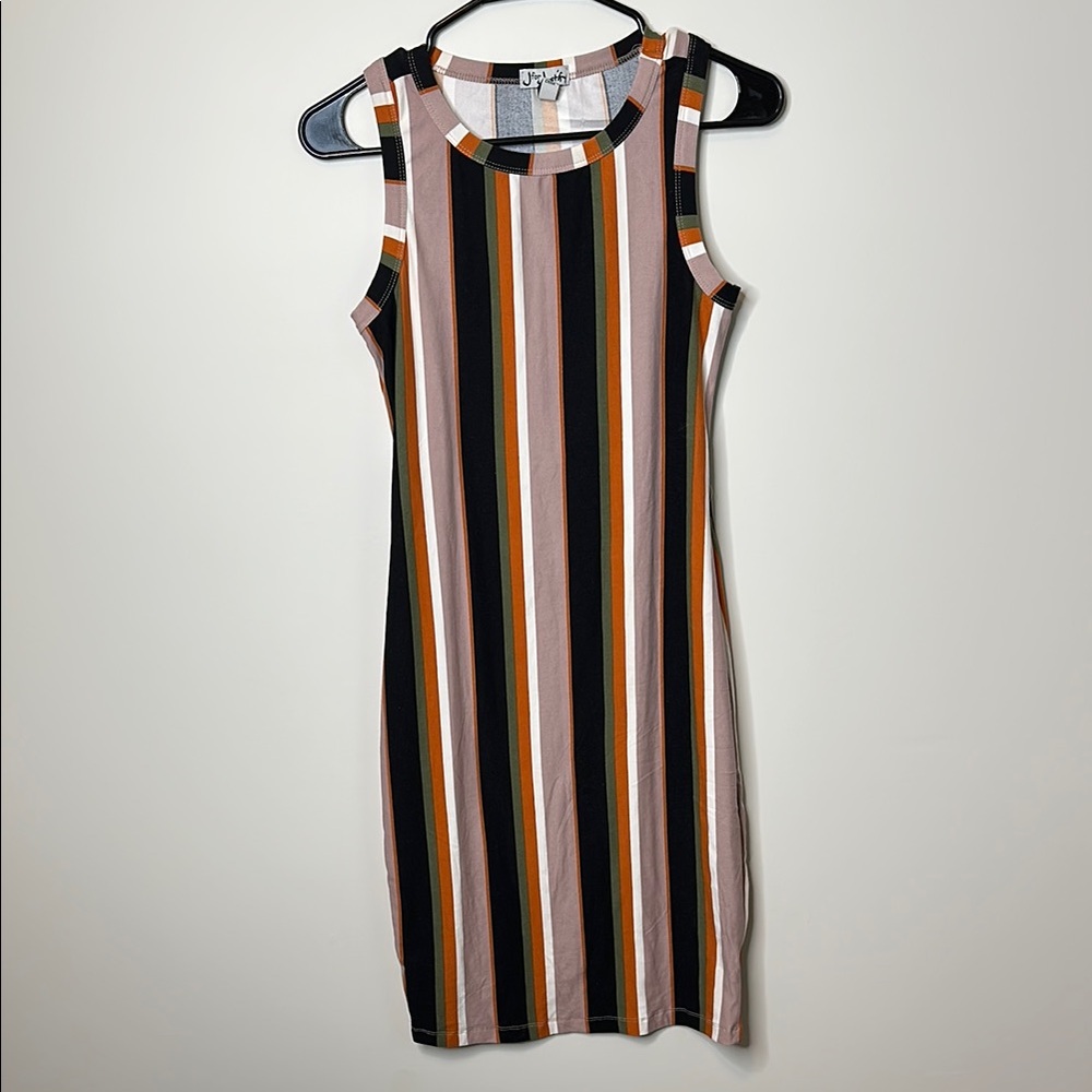 Justify Black and White Bodycon Mini Dress